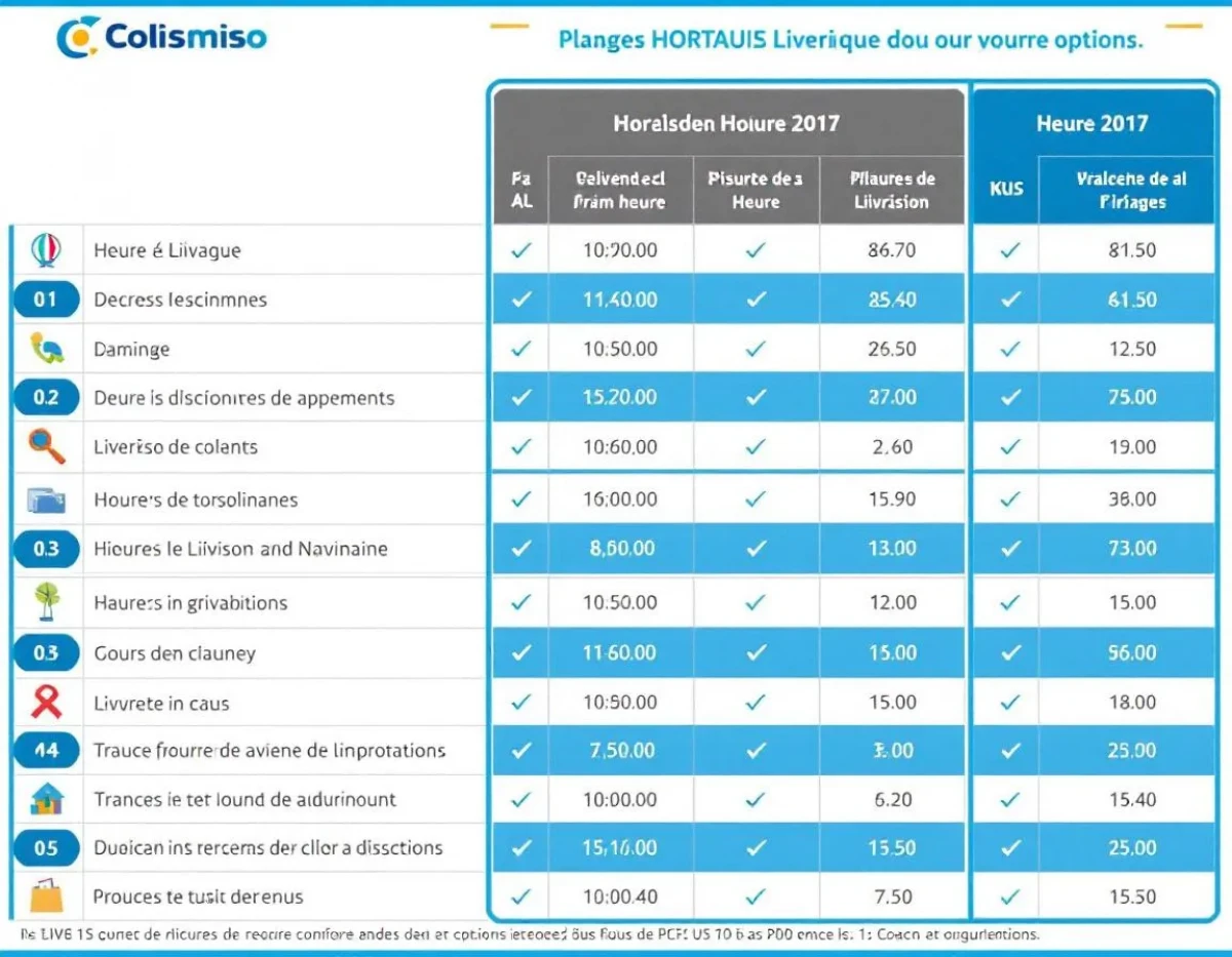 Plages Horaires Colissimo : Guide Pratique des Heures de Livraison Selon Votre Option